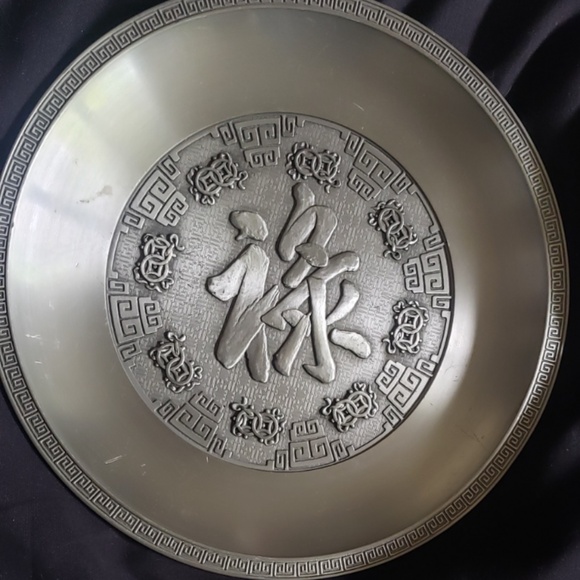 Pewter plates